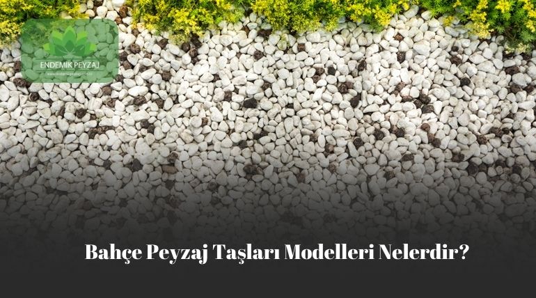 bahçe peyzaj taşları modelleri