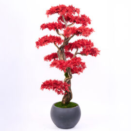 yapay bonsai ağacı 170 cm kırmızı