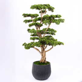 yapay bonsai ağaç saksılı model 3